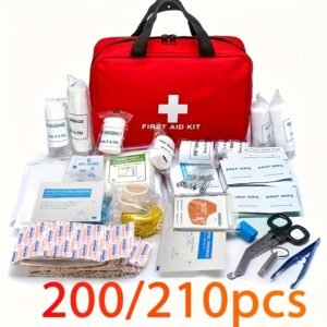 200 210pcs luxury first aid kit